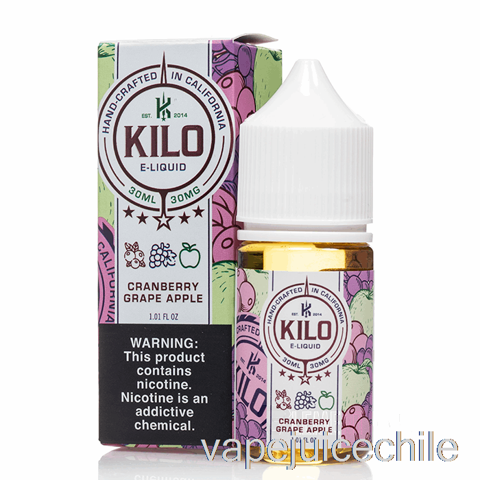 Vape Chile Arándano Uva Manzana - Kilo Sal Revival - 30ml 30mg